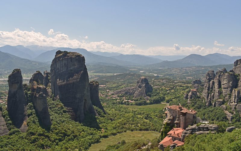 Meteora monasteries Greece